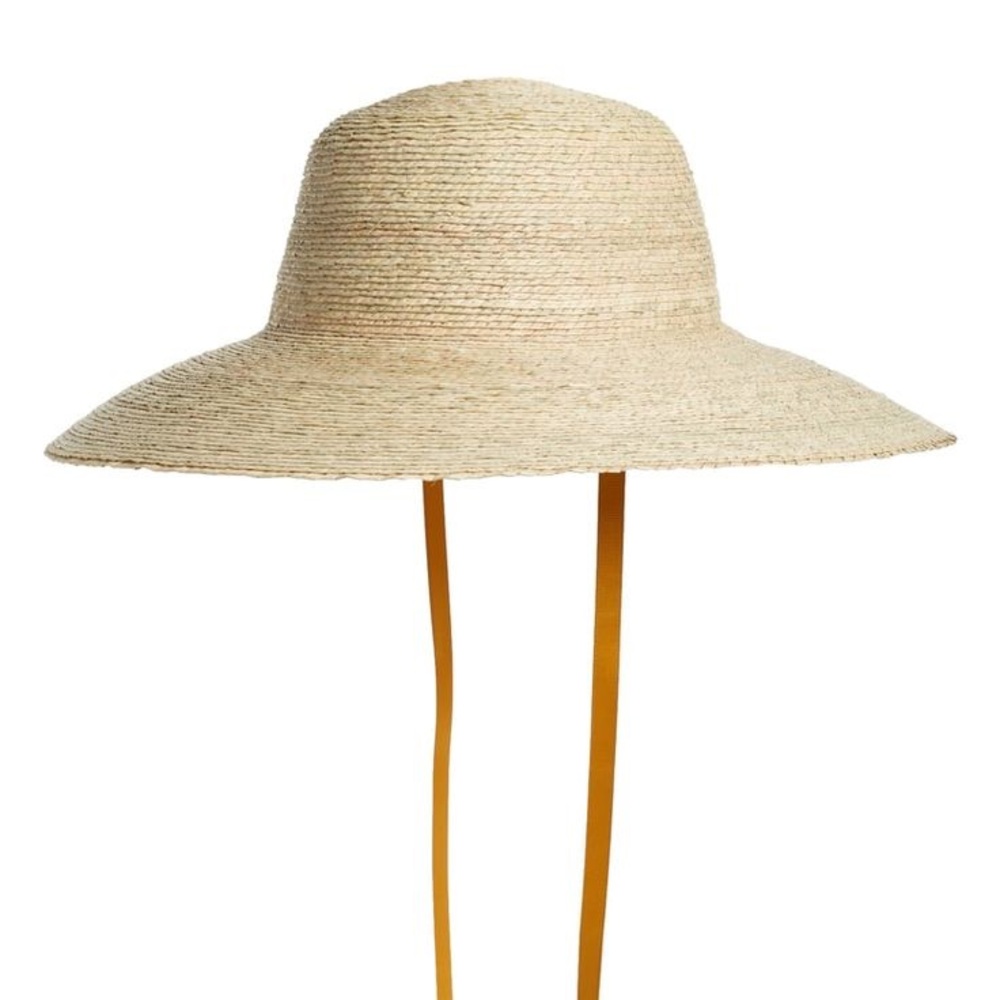 Brixton Straw Hat with Gold Ribbon